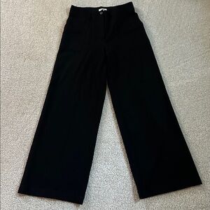 Max Studio high rise Wide Leg Ponte Knit Pant.